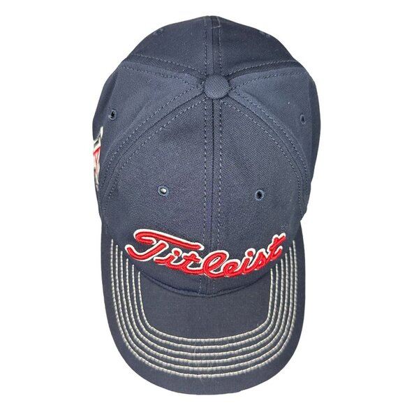 Titleist Golf Hat University Of Arizona Logo LXL Adjustable Navy Red Embroidered - Picture 8 of 15